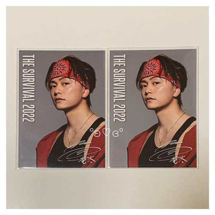 Amazon.co.jp: BALLISTIK BOYZ 日髙竜太 フォトカード 2枚セット